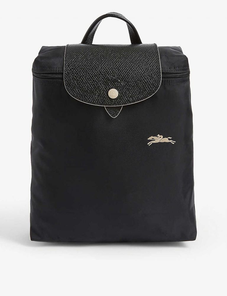 14. LONGCHAMP Le Pliage Club foldable nylon backpack （Color：BLACK） 售價 $650