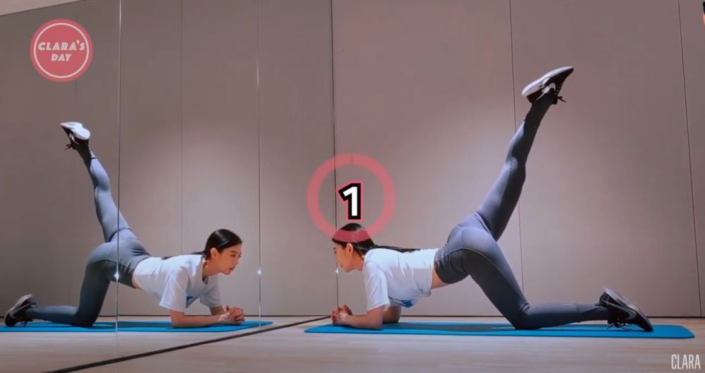 一開始身體跪趴在地上，然後雙手要保持在肩膀下方。