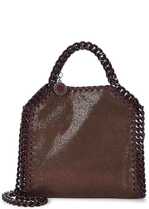 Falabella tiny bronze top handle bag (折後HK$3,619，原價HK$5,170)