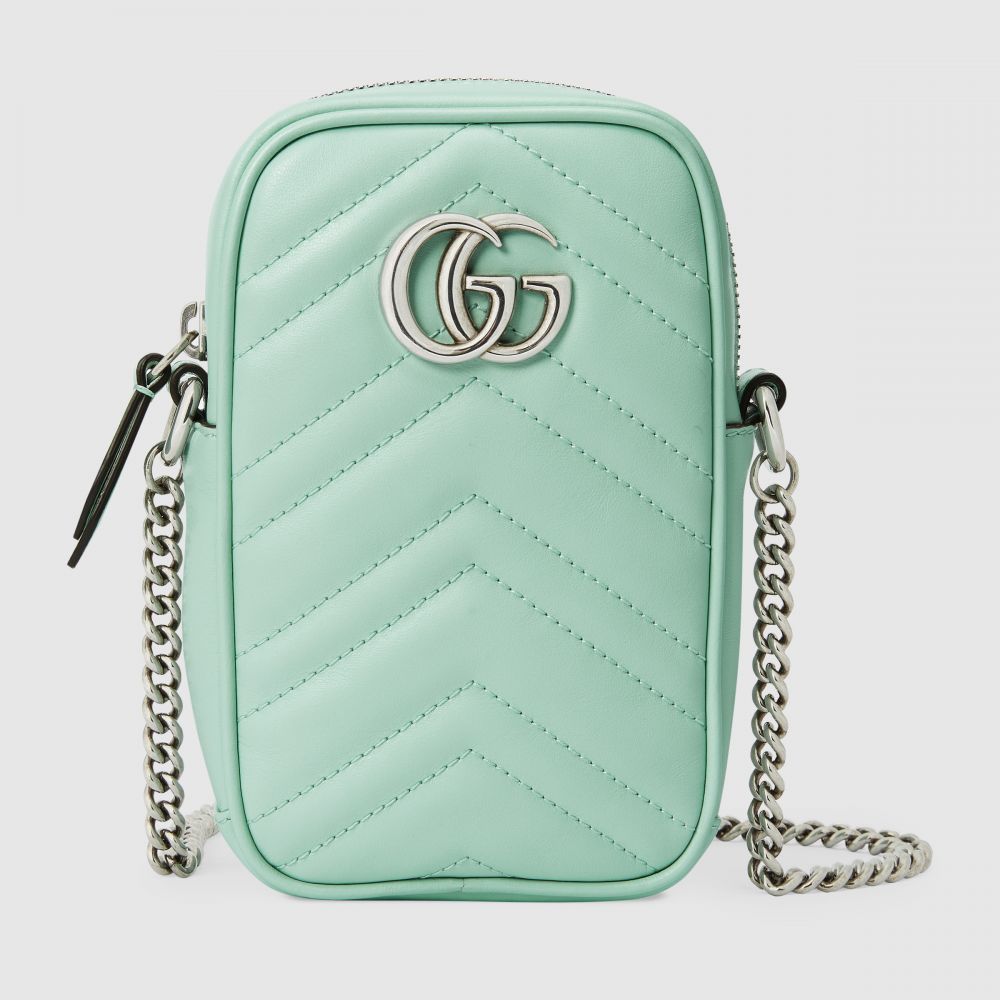 GUCCI GG Marmont迷你袋 售價HK$7,100（粉綠色）