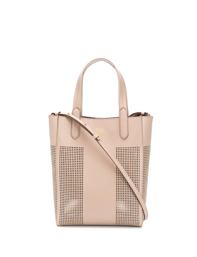 TOM FORD perfoated faux leather tote (HK$7,950，原價HK$13,250)