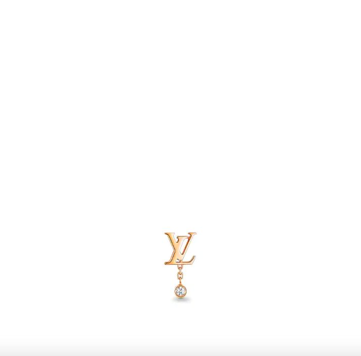 5.Louis Vuitton IDYLLE BLOSSOM LV 玫瑰K金配鑽石耳環：這款耳環以玫瑰K金的LV經典logo為主設計，綴以圓形鑽石配飾，小巧又精緻，氣質十足！而耳環的款式設計亦相當白搭，不會過於誇張，同時又不會過於低調，適合不同風格的女生～