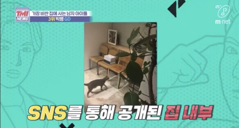 韓國綜藝《TMI NEWS》曾公開的男偶像奢華住宅，GD自住豪宅堪比五星級酒店！