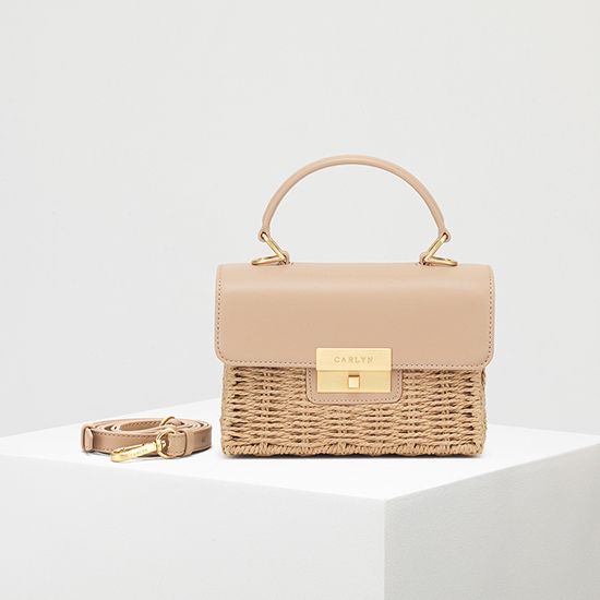 MADISON RATTAN (S)  藤編手袋  (原價韓幣220,000，折後韓幣179,000)