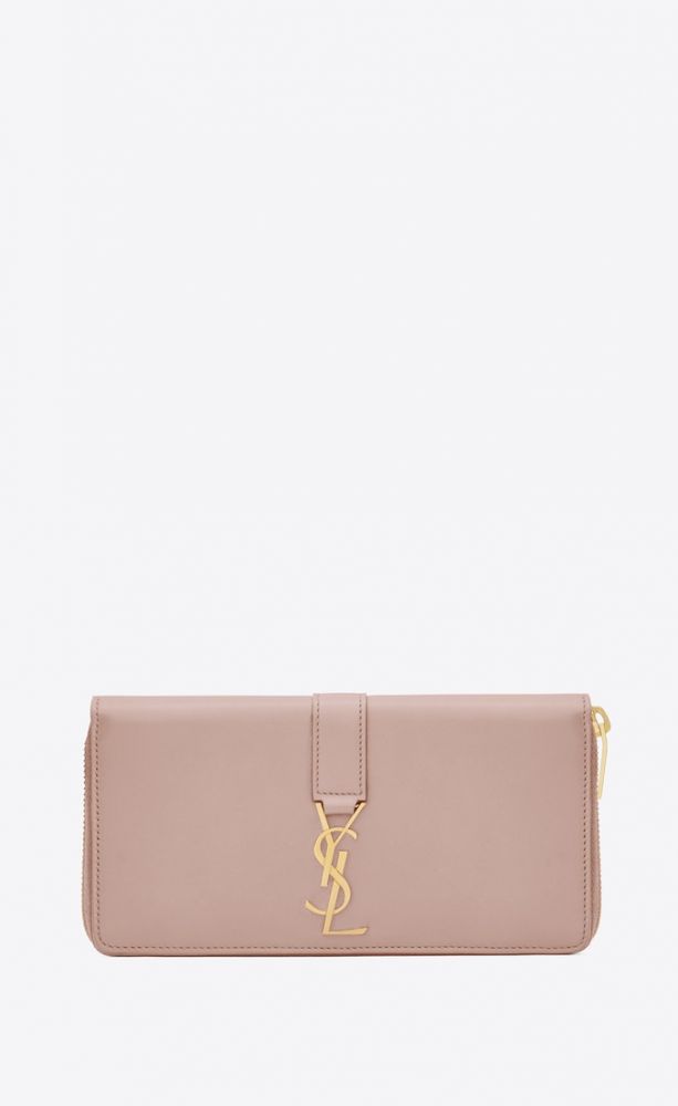 7. YSL LINE ZIP AROUND WALLET IN SMOOTH LEATHER 特價HK$3,640 | 原價HK$ 5,200