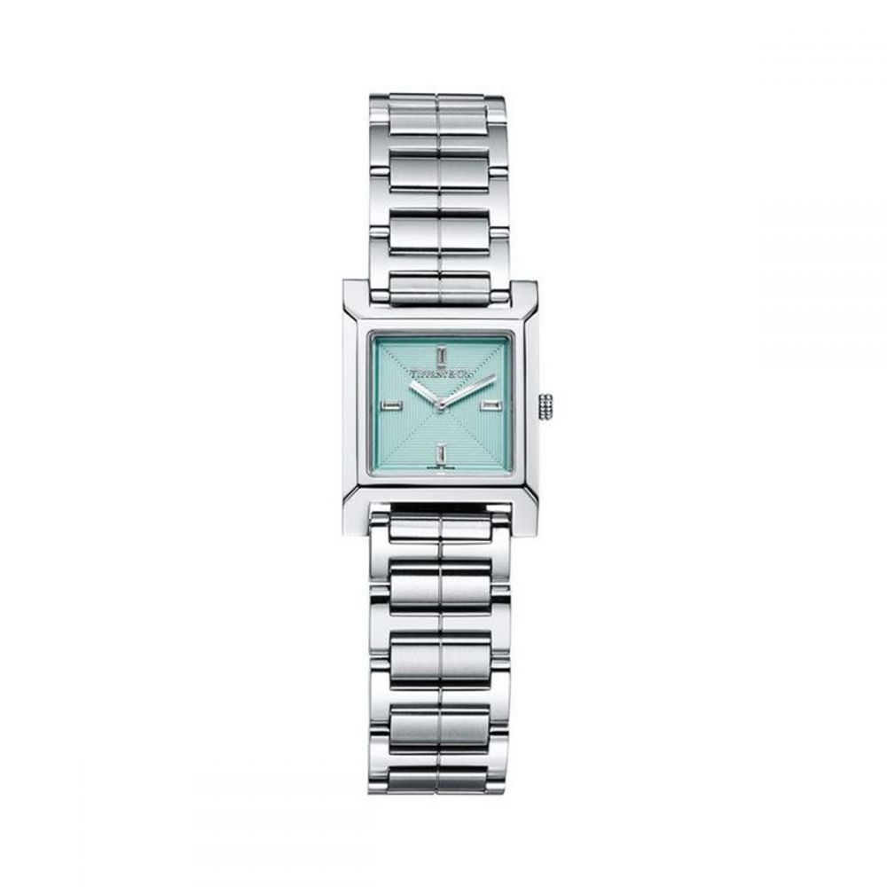11. Tiffany & Co. Tiffany 1837 Makers 22毫米方形腕錶——價錢 HK$29,100