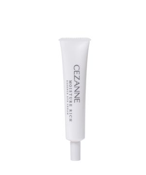 CEZANNE Moisture Rich Essence Eye Cream  (日元900円未連稅) 加入膠原蛋白、透明質酸、肽、氨基酸、精胺酸、殼聚糖。有助提升眼部周圍皮膚彈性，預防乾紋形成。
