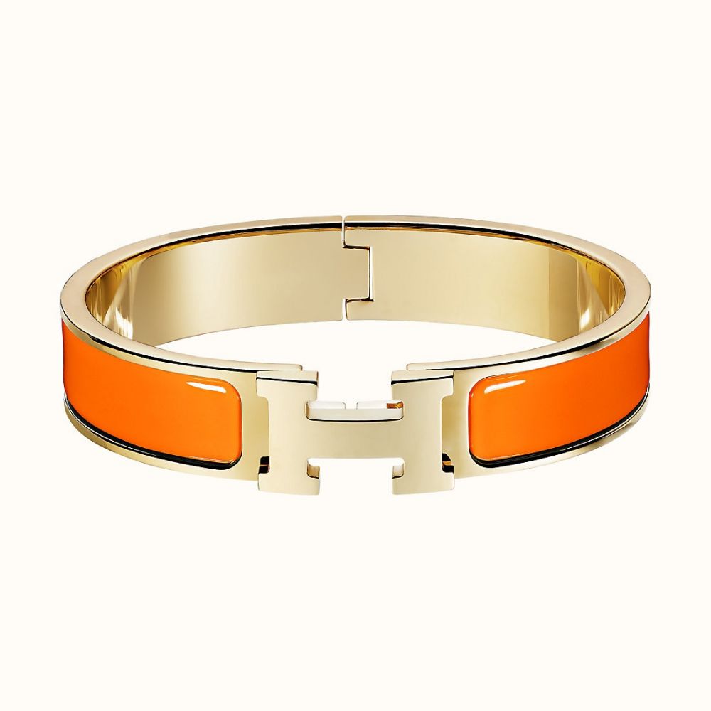 Clic H Bracelet #Orange (售價港幣HKD $5,400)