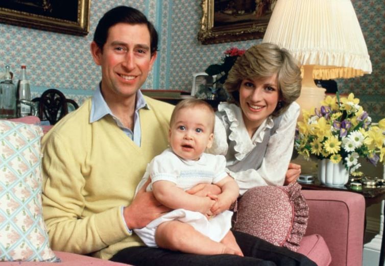 1982年6月，戴安娜誕下第一位王子——Prince William。（資料及圖片來源：CNN/Getty Images）