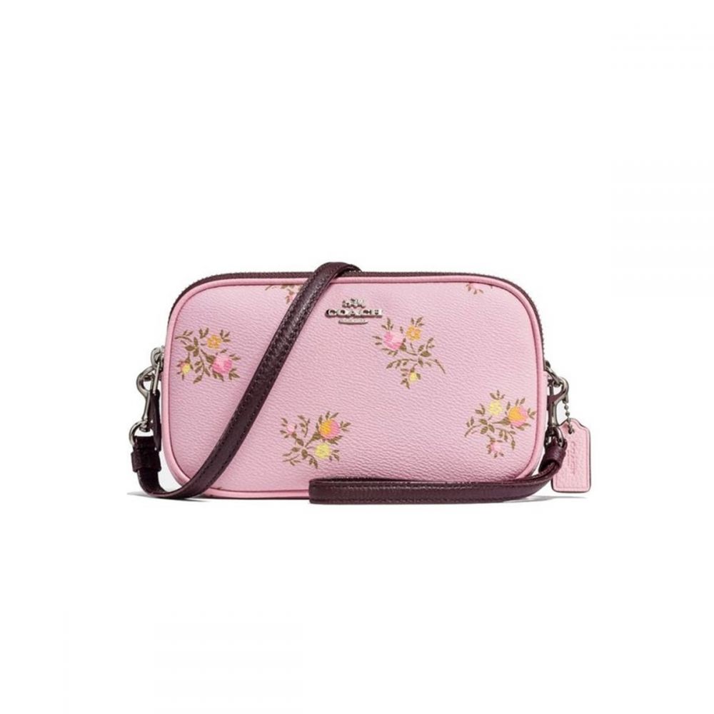 13. COACH Crossbody Clucth With Ccoss Stitch Floral Print——原價 HK$1,750 | 特價 HK$900(51折) 13. COACH Crossbody Clucth With Ccoss Stitch Floral Print——原價 HK$1,750 | 特價 HK$900(51折)