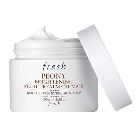2. FRESH Peony Brightening Night Treatment Mask (HK$476，原價HK$680)