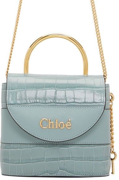 Blue Small Abylock Bag (原價HKD$13400 | 優惠價HKD$9916)