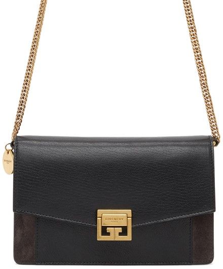 Black & Grey Suede GV3 Wallet Bag (原價HKD$9290 | 優惠價HKD$5946)