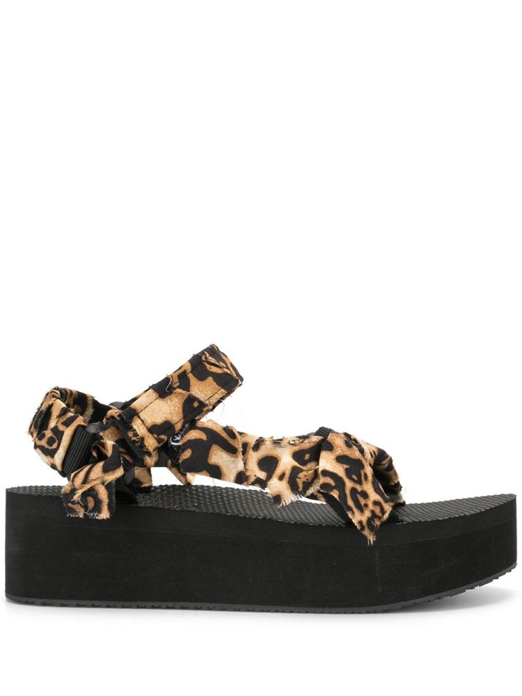 Arizona Love leopard-print platform sandals原價HK$1,587 | 特價HK$1,296
