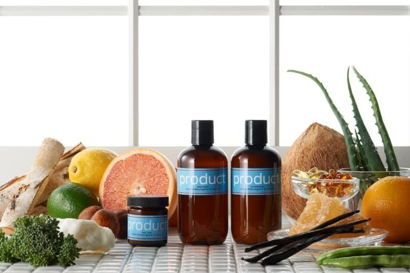 product Shampoo & Treatment  日本有機護理品牌「 product」，其產品經常被髮型師推介，含維生素B5、檸檬酸、柳樹皮的提取物、橘子精油等等。洗淨頭髮和頭皮的同時，令髮絲更堅固，柔軟和健康。