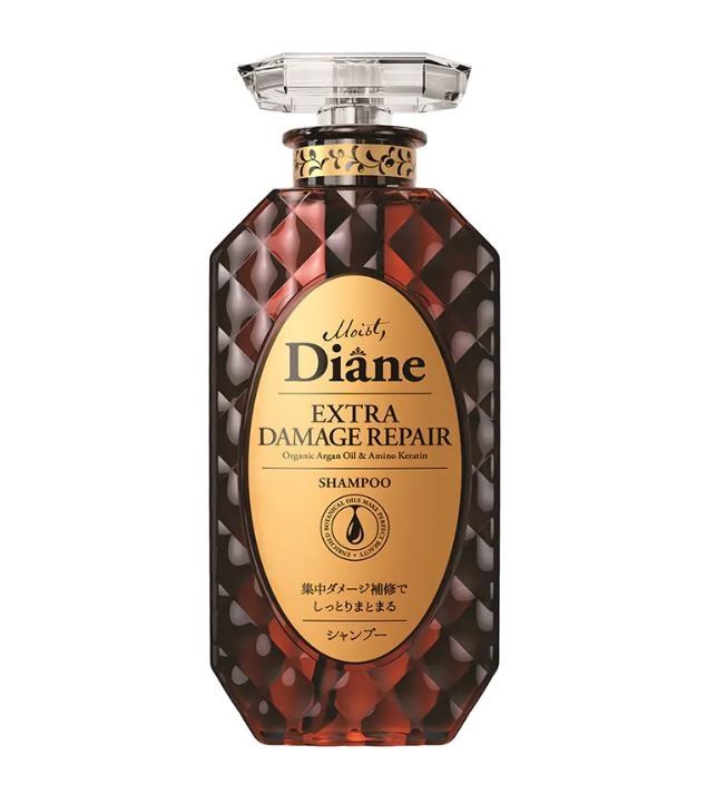 Storia Moist Diane香水貴油深層修護洗髮露  蘊含5大有機天然精華液，氨基酸成分幫助修復角蛋白，深入因燙染而受損的髮芯，防止頭髮營養及水份流失。