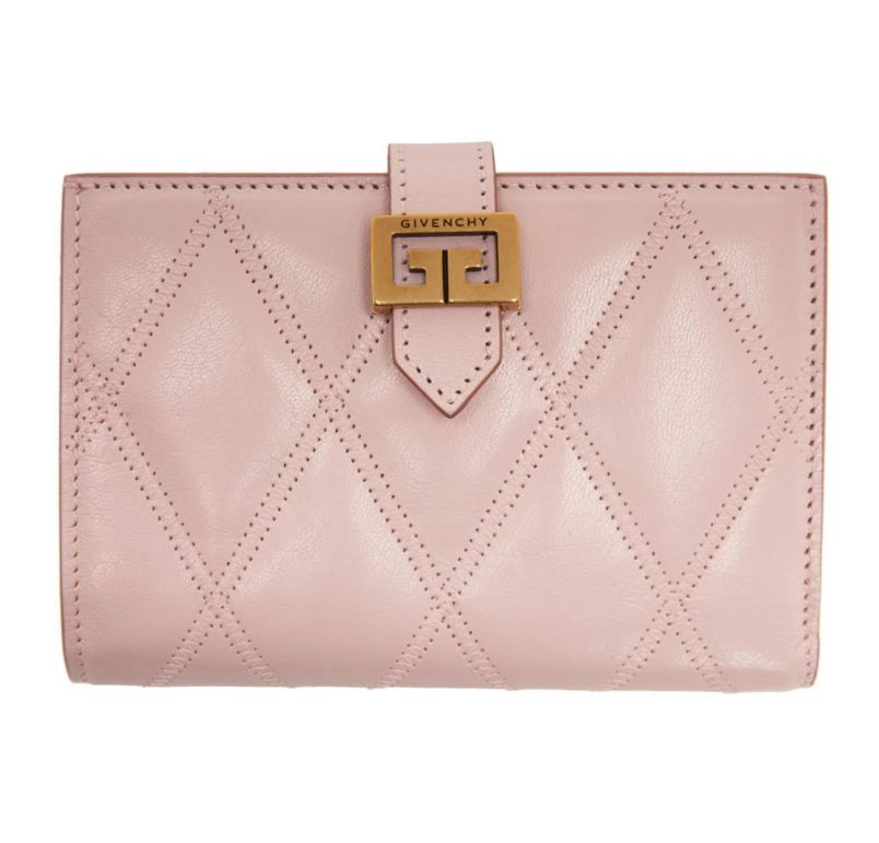 3. Givenchy Pink Medium GV3 Wallet (HK$3,966，原價HK$5,050)