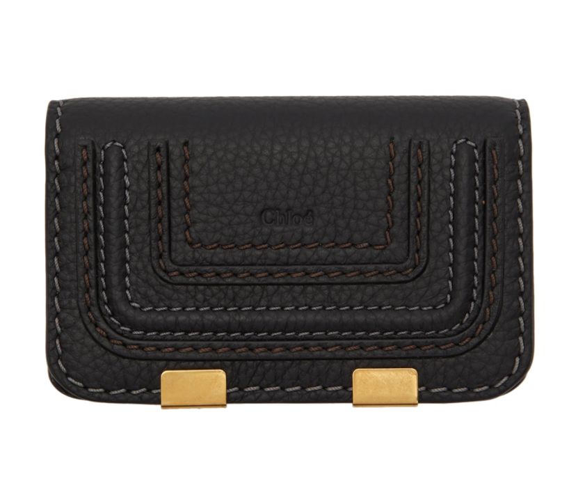 3. Chloé Black Small Marcie Wallet (HK$1,260，原價HK$2,100)