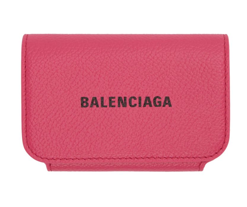 7. Balenciaga Pink Mini Accordion Cash Wallet (HK$2,310，原價HK$3,300)