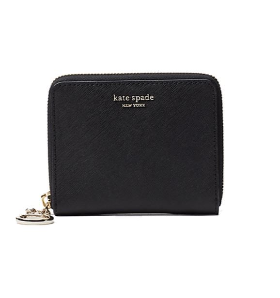 Kate Spade Cameron Small Slim Continental Wallet Black  原價HK$  1,699| 67折後HK$ 964