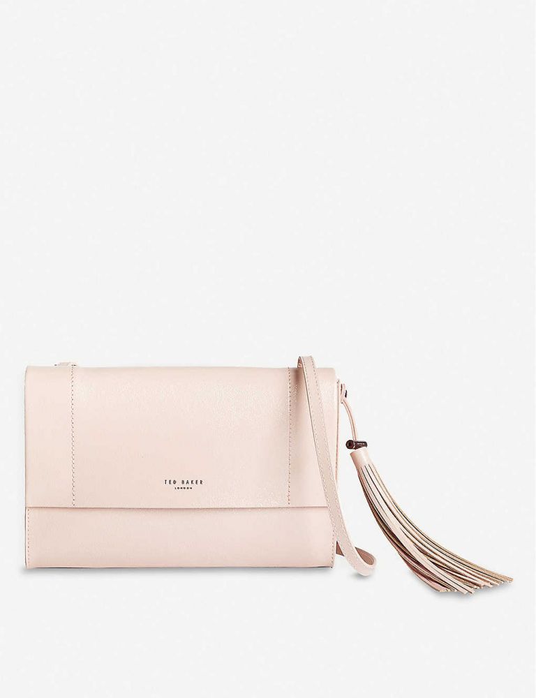 TED BAKER Lailai patent-leather cross-body bag 原價港幣$990 ｜折後 $520