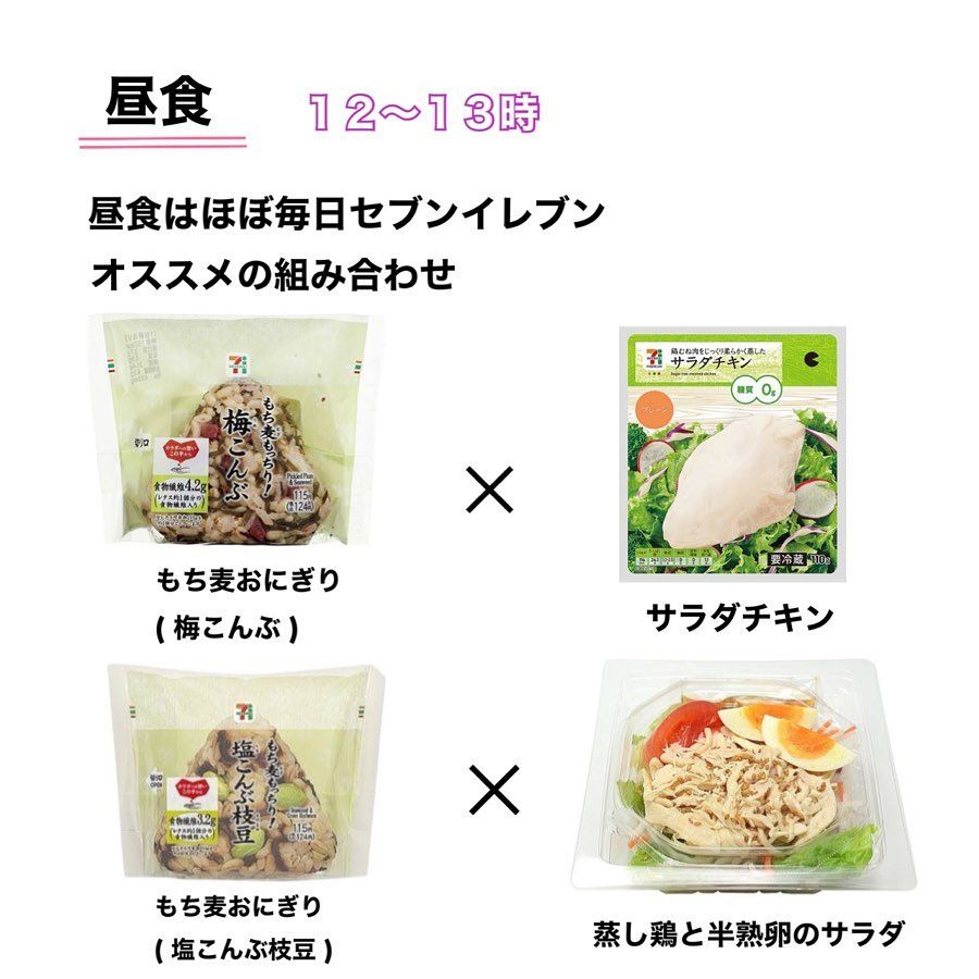 午餐︰飯團+雞肉+能量棒