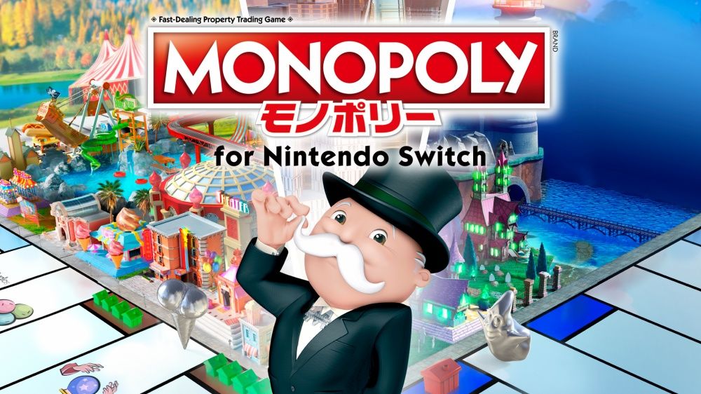 《MONOPOLY for Nintendo Switch》 原價$ 5,280円｜5折後2,640円｜優惠期至2020.8.5