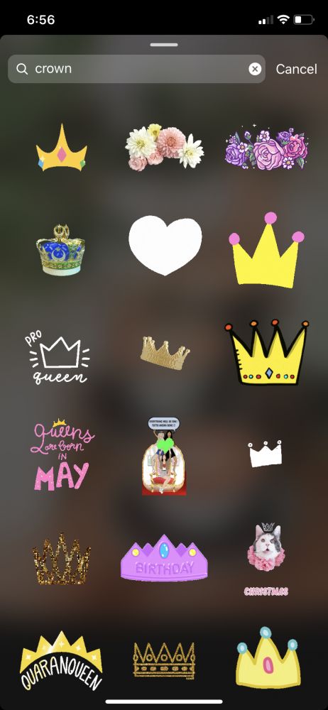IG GIFs 關鍵字: crown