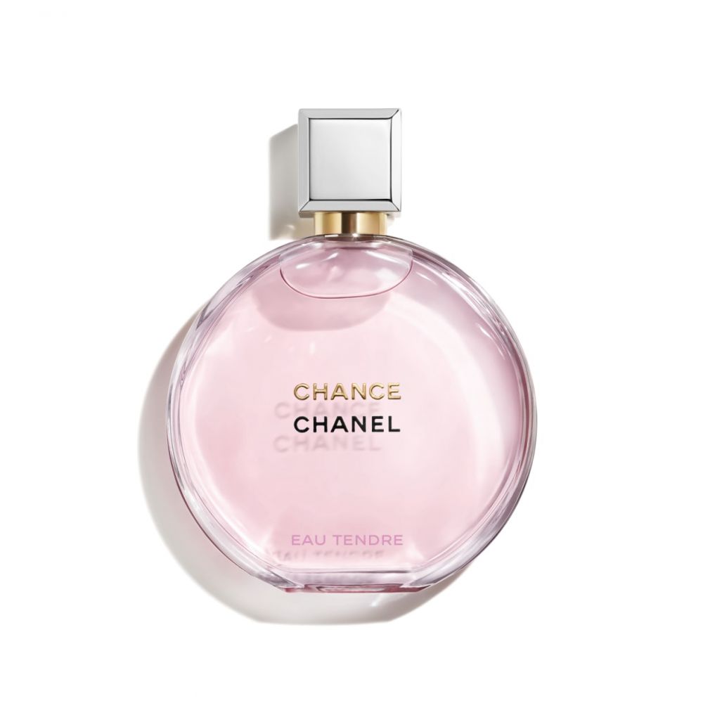 4.CHANCE eau tendre：這款香水以CHANEL女士作為創作靈感，調香師渴望透過演繹出溫柔、細緻，卻又充滿魅力的香氣，去表達出CHANEL女士對創作的堅持。因此所選用的花果香調亦相對簡單，主要取自玫瑰精華以及茉莉萃取，但透過對份量的細緻調節之後，不但能夠演繹出別具一格的魅力香調，更能呈現出圓潤飽滿的溫柔香氣。