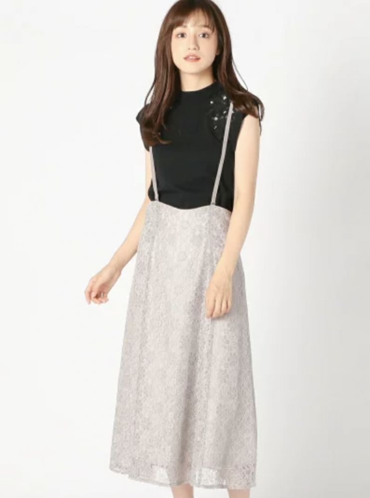 MISCH MASCH 吊帶裙──售價：日圓￥11,800円（連稅）