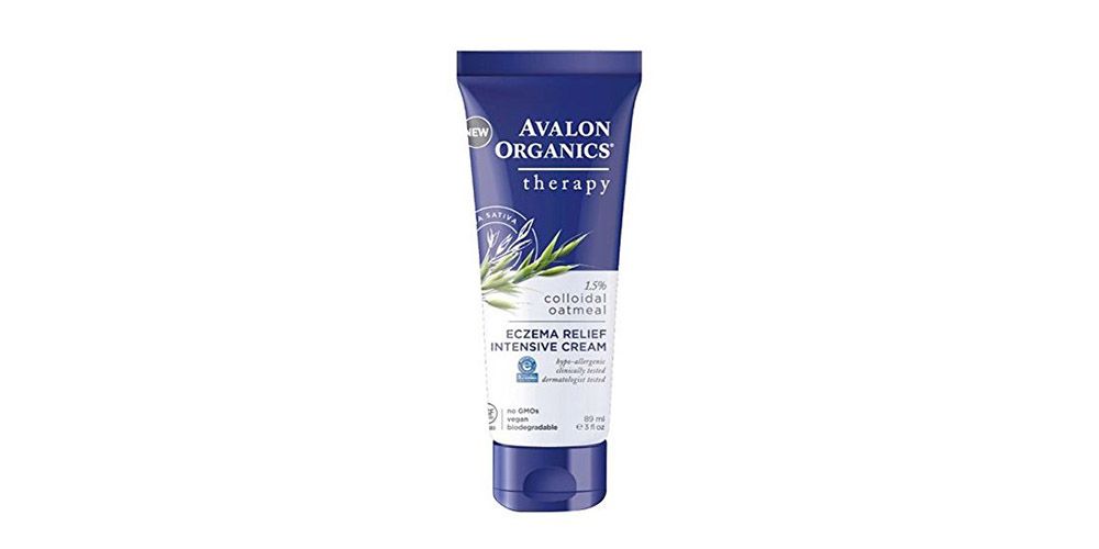 濕疹面霜推薦14. Avalon OrganicsEczema Relief Intensive Cream。 有助預防及改善嚴重的濕疹症狀，無添加會引發刺激的類固醇、大豆或合成香料。不含防腐劑、色素，有機成分通過了美國國家標準NSF / ANSI 305的認證。
