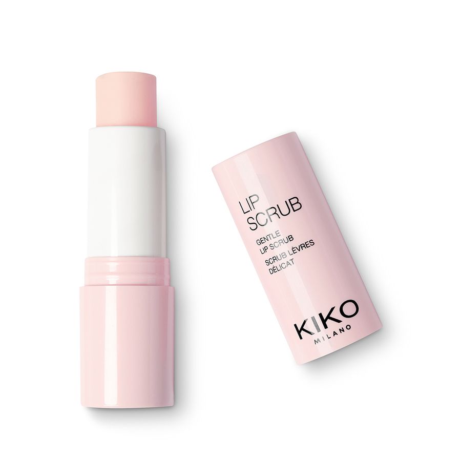  KIKO MILANO Gentle lip scrub｜  歐元 4.99 € 溫和的唇部磨砂膏。配方含有小顆粒晶體，能溫和地去除角質並軟化嘴唇。