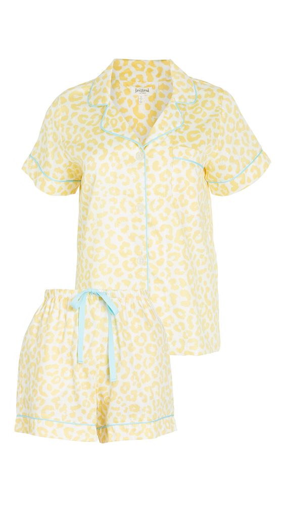 BedHead Pajamas Animal Instinct Short-Sleeve Classic Shorty PJ Set HK$883.5
