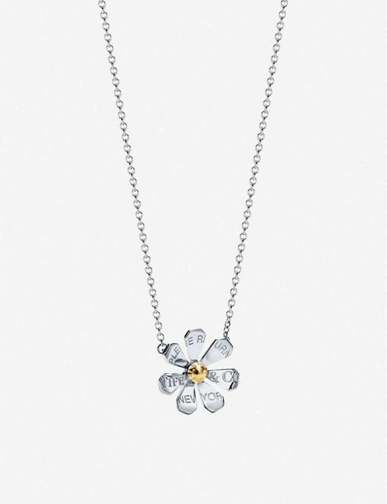 11 Return to Tiffany Love Bugs Daisy sterling silver and 18ct yellow-gold necklace 售價：£430 （折合約港幣HK$ 4393）