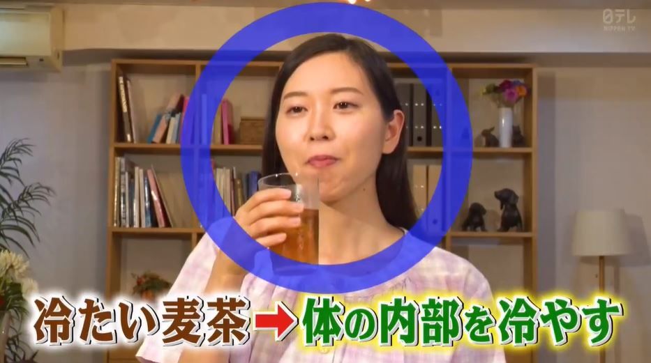 麥茶是幫助身體內部降溫的理想選擇。