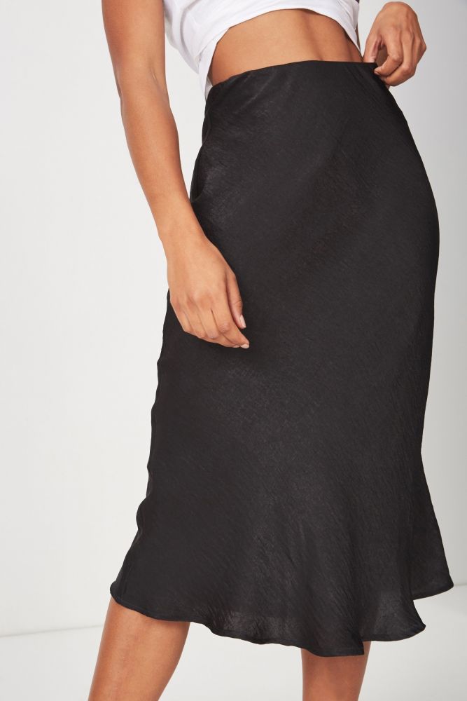 Belle Bias Midi Skirt（原價港幣$199，現售$60）