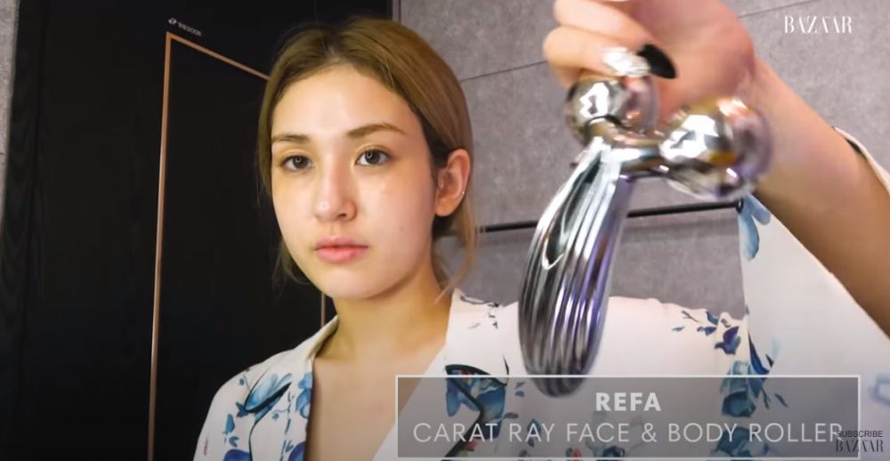 然後是REFA的Carat Ray Face & Body Roller，可以按摩臉和皮膚，幫助去水腫。