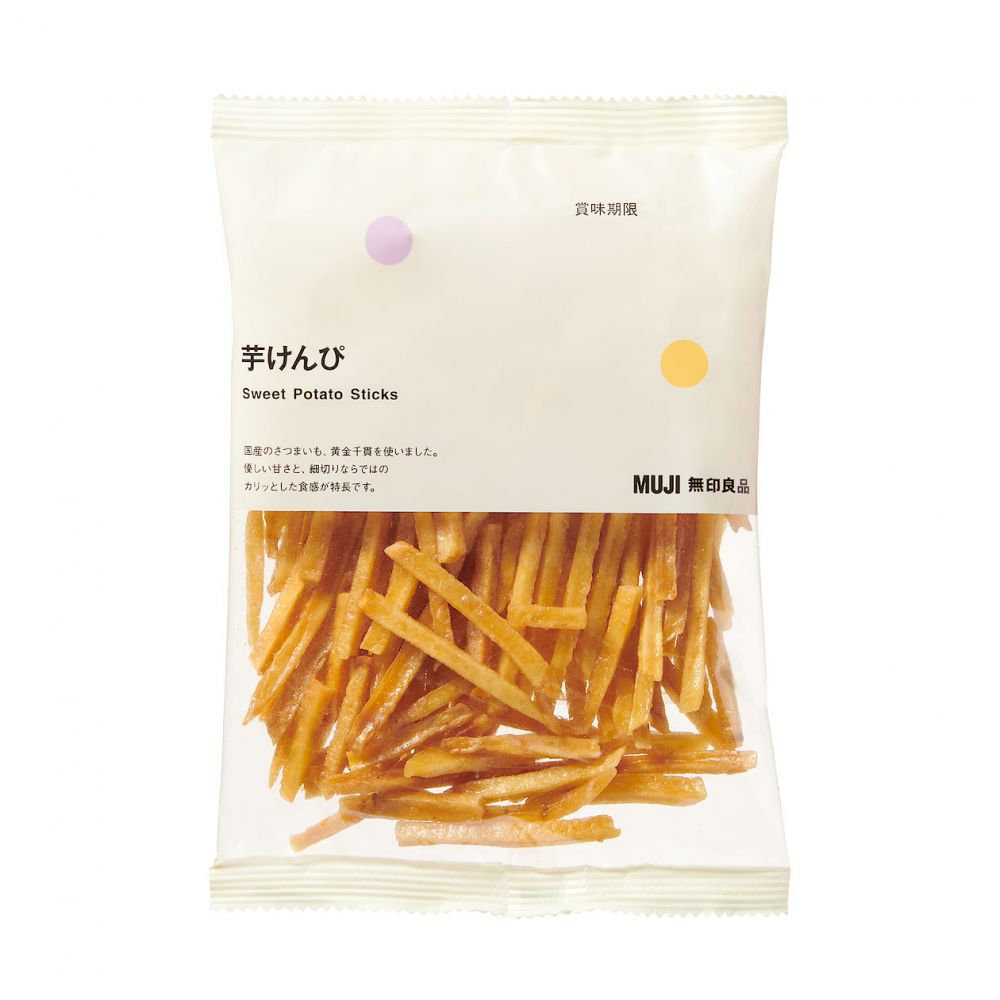 7. 甜薯脆條 100克 | HK$10 使用了日本出產的「黃金千貫」釀酒薯，甜度適中。