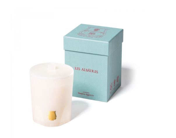THE ALABASTERS - ABD EL KADER (US$210)：THE ALABASTERS是Trudon新推出白色蠟燭系列，而摩洛哥薄荷茶散發出新鮮薄荷、薑汁及胡椒的香氣。