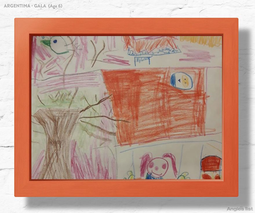第五位：來自阿根廷的６歲女生Gala希望房間可以是粉紅色的公主風格，更想要有小動物和大自然的陪伴！
