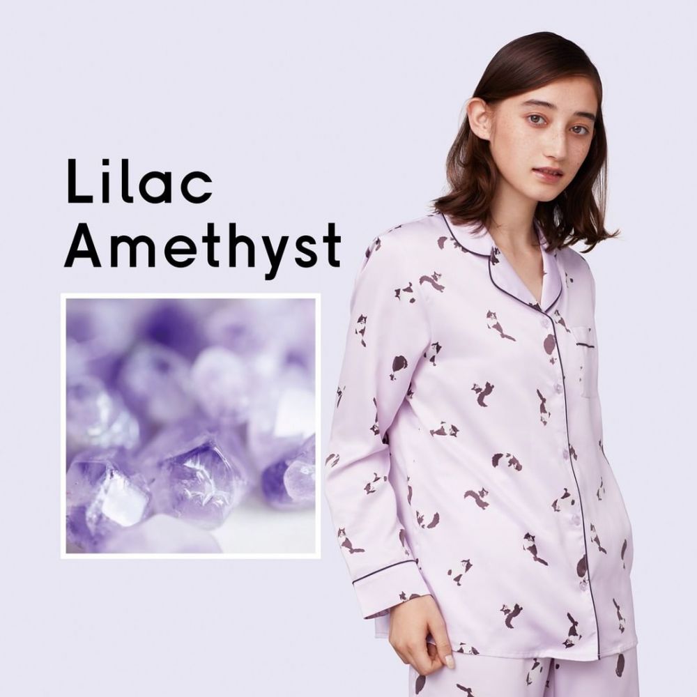 5. Lilac Amethyst -「放鬆心情，安穩深眠的淡紫。」 淡紫色讓人想起國外的薰衣草花海，輕輕閉上眼睛彷彿能聞到微風吹來陣陣的花香氣，療癒又放鬆。