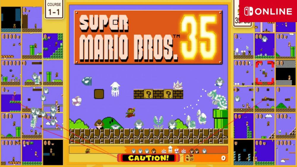 Super Mario Bros.™ 35  (免費下載 ) 免費期間至2021年3月31日（三）為止。