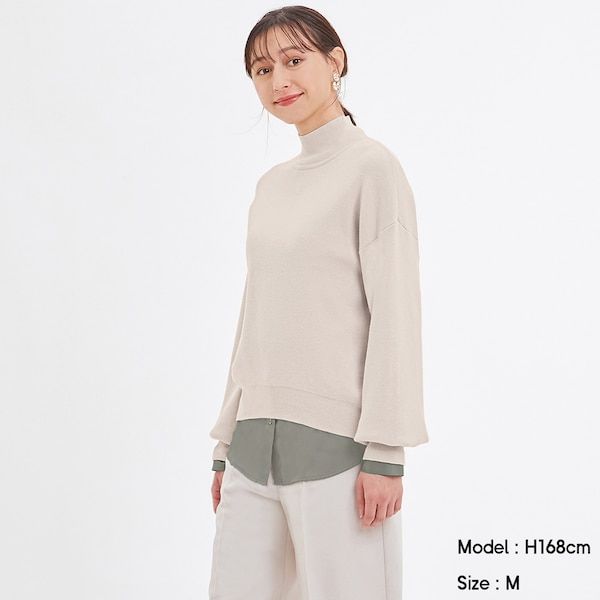 2. Sweat look High-Neck Sweater  港幣$179