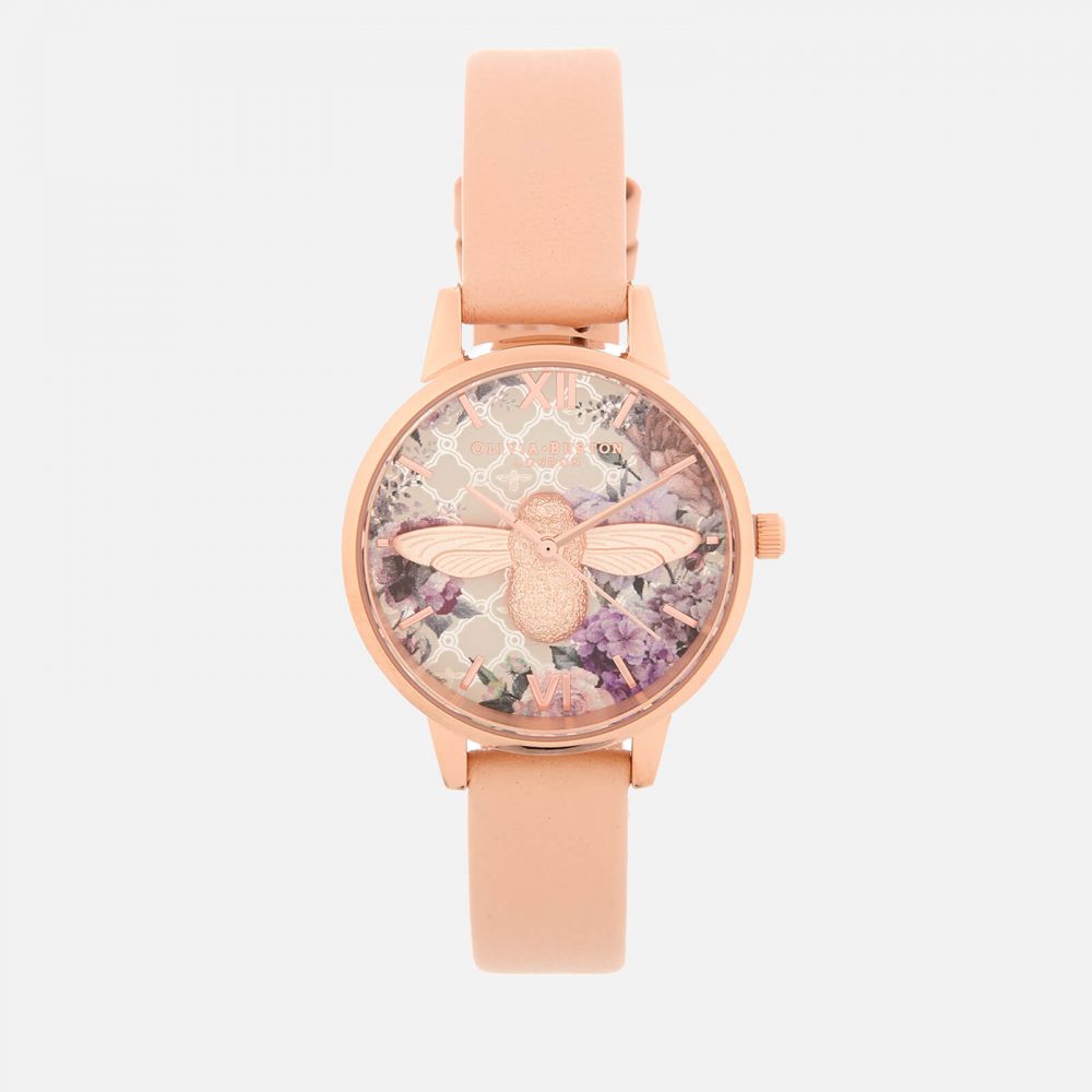 Olivia Burton Women's Glasshouse Watch - Nude Peach/Rose Gold 原價 £130 (約港元$1,316) | 7折優惠價 £91 (約港元$921)