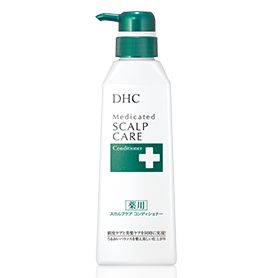 DHC健髮豐盈潤髮乳(建議零售價：TW$520 / 550ml)： 潤髮乳含有多重修護精華，有效對毛髮深層、表面和頭皮發揮修護功效，使用後讓頭皮變得滋潤，亦能預防頭髮受損，以及變得潤澤修護。