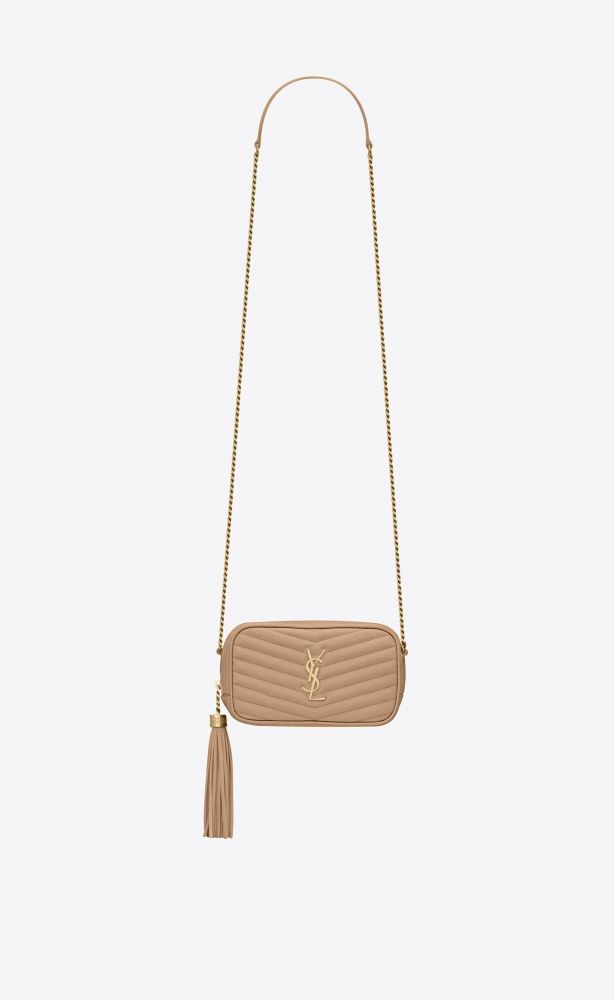 10. LOU MINI BAG IN QUILTED GRAIN DE POUDRE EMBOSSED LEATHER HK$ 8,950