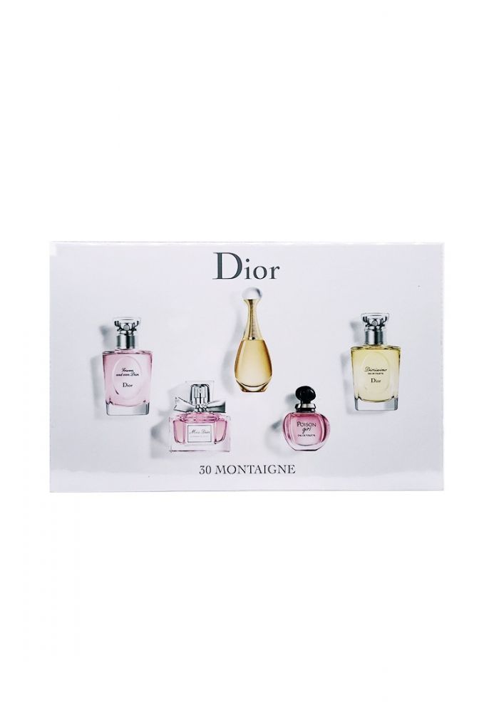 Christian Dior - 30 MONTAIGNE 迷你香水套裝(5pcs) (原價 HK$ 769 | 優惠價HK$ 620)