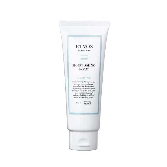 ETVOS胺基酸泡沫潔面膏 售價 HK$270 | 容量 90g；適合膚質︰普通乾性肌、敏感肌及油性暗瘡肌膚。