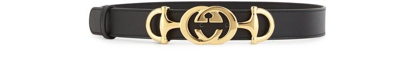 GUCCI - Leather belt (原價 HK$4,700 | 76折 HK$3,572)