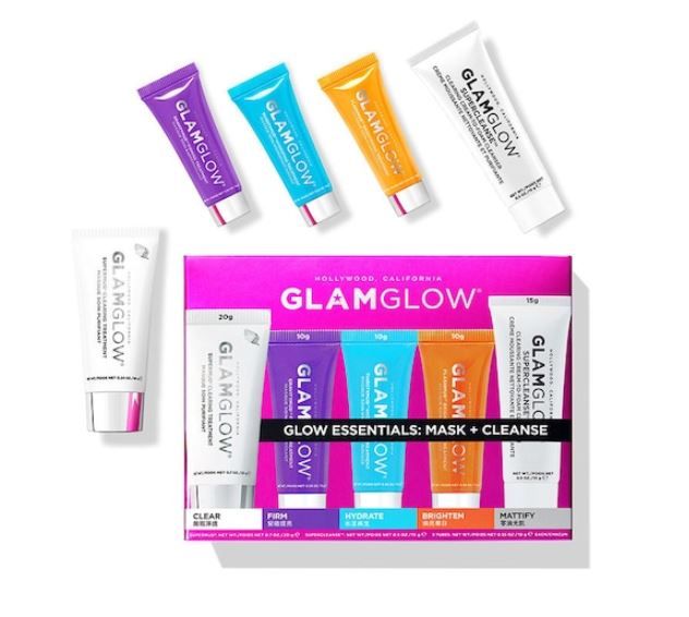 Glamglow 格萊魅必備煥采面膜與潔顏組合 HKD 360.00 Glamglow 格萊魅必備煥采面膜與潔顏組合 HKD 360.00